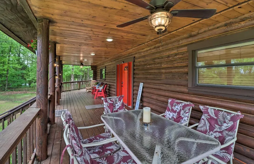 Luxury Greers Ferry Cabin With Large Deck And Fire Pit-1