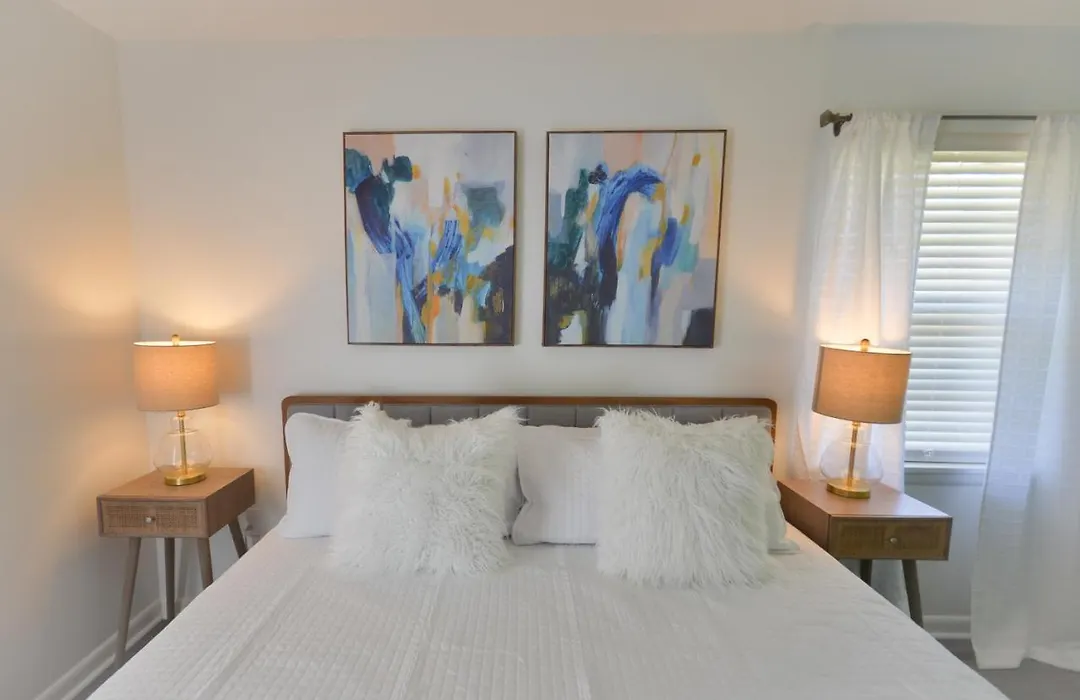 Golden Racehorse - Luxury Mid-Century Modern-1