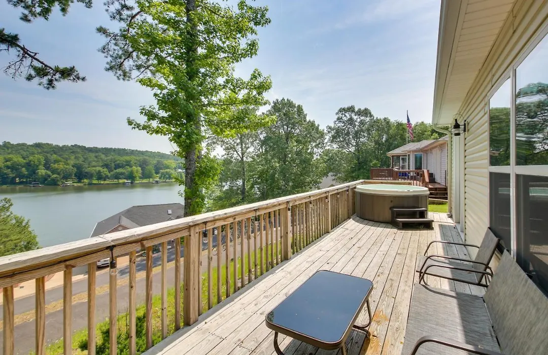 Hot Springs Riverfront Rental With Hot Tub And Deck!-1