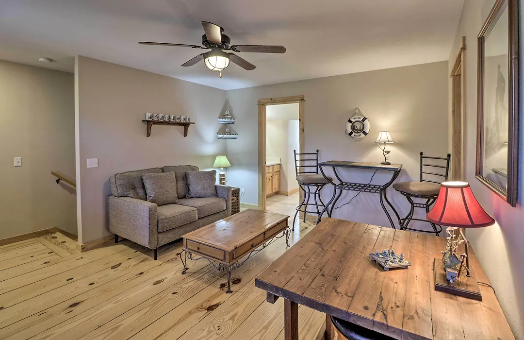 Beaver Lake Retreat W/ Game Room & Spacious Deck-1