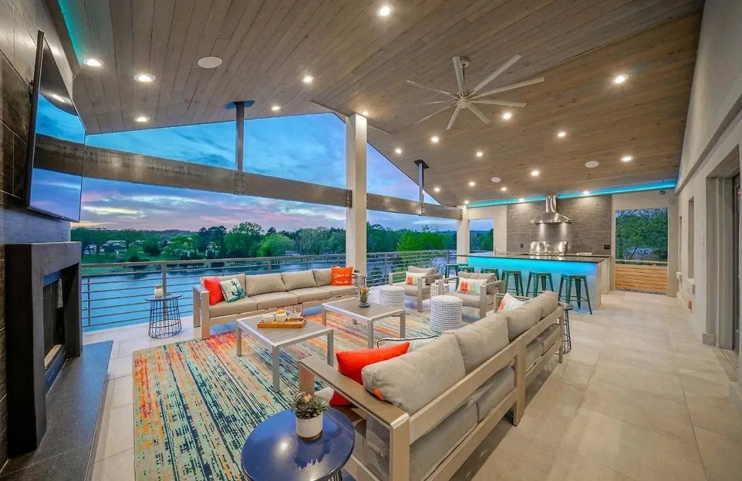 Lakefront Smart Home With Luxe Multi-Level Deck!-1