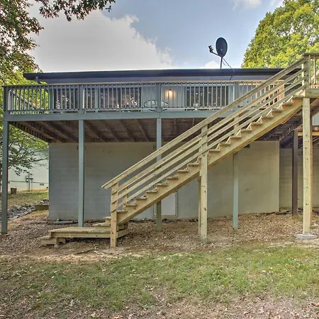 Furnished Deck & Grill: Hot Springs House-2