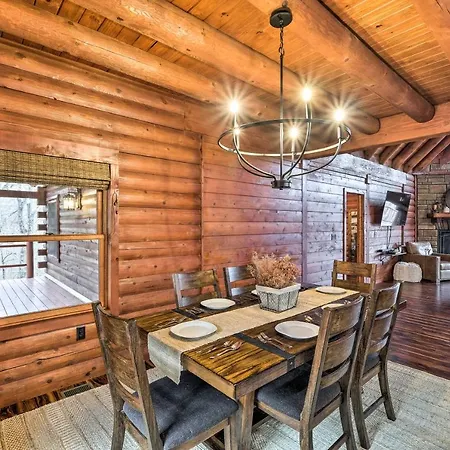 Private Eureka Springs Cabin With Beaver Lake Views!-2