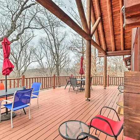 Private Eureka Springs Cabin With Beaver Lake Views!-3