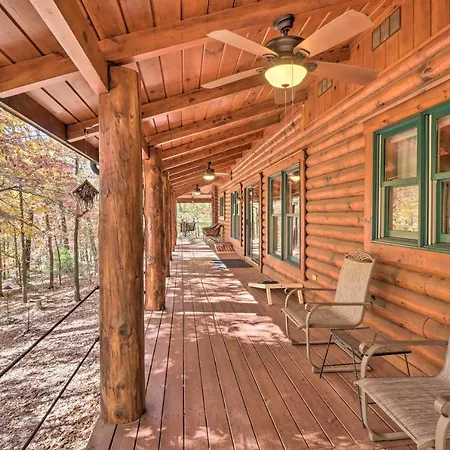 Serenity Woods Cabin With Hot Tub And Fire Pit-3