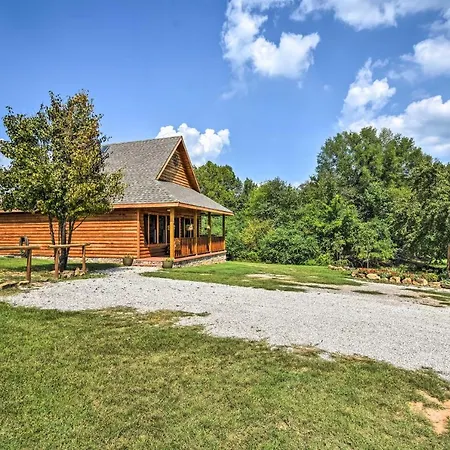 2 Mi To Lake Hamilton! Log Cabin W/ Cozy Loft-3
