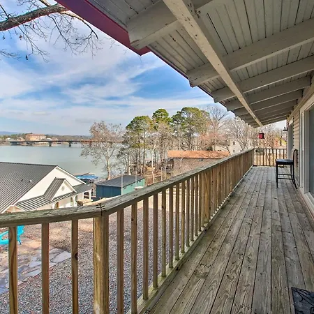 Lakefront Hot Springs Vacation Rental With Dock-2