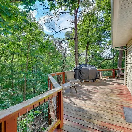 Secluded Ozark Mtn Cottage With Wraparound Deck-3