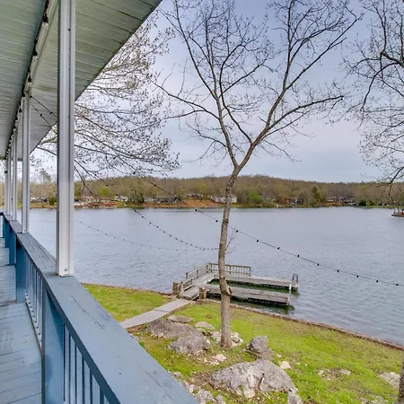 Lakefront Arkansas Abode - Deck, Grill And Fire Pit!-2