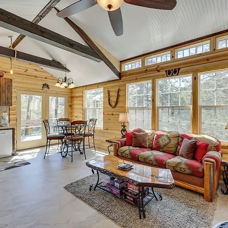 Cliffside Eureka Springs Cabin W/ Beaver Lake View-3